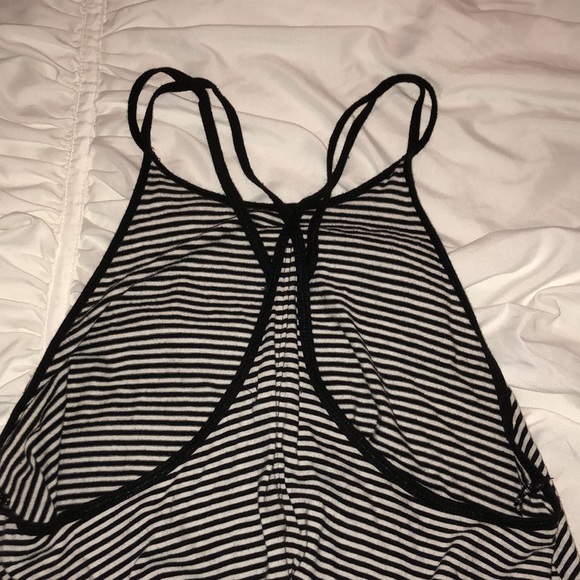 Racer back strappy striped tank - Picture 3 of 3